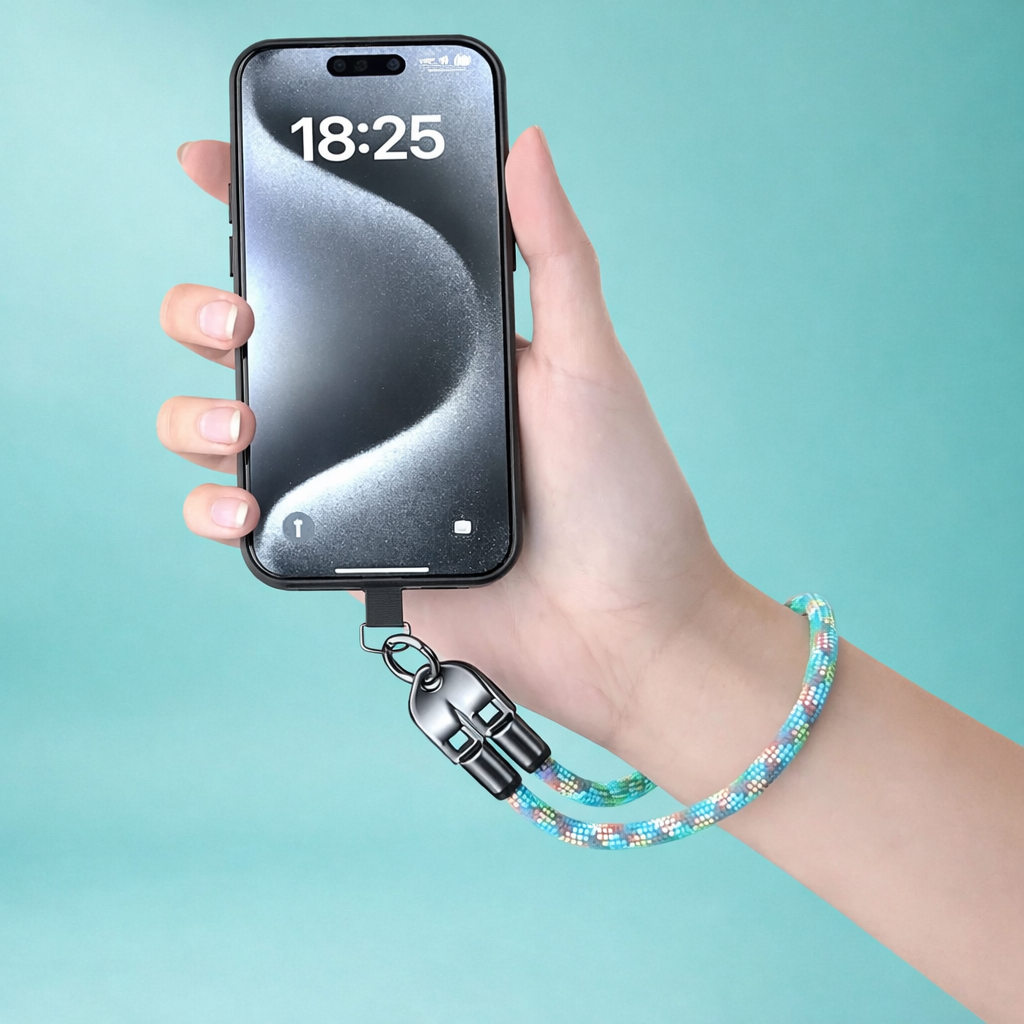 Cordón para celular con carga y seguridad